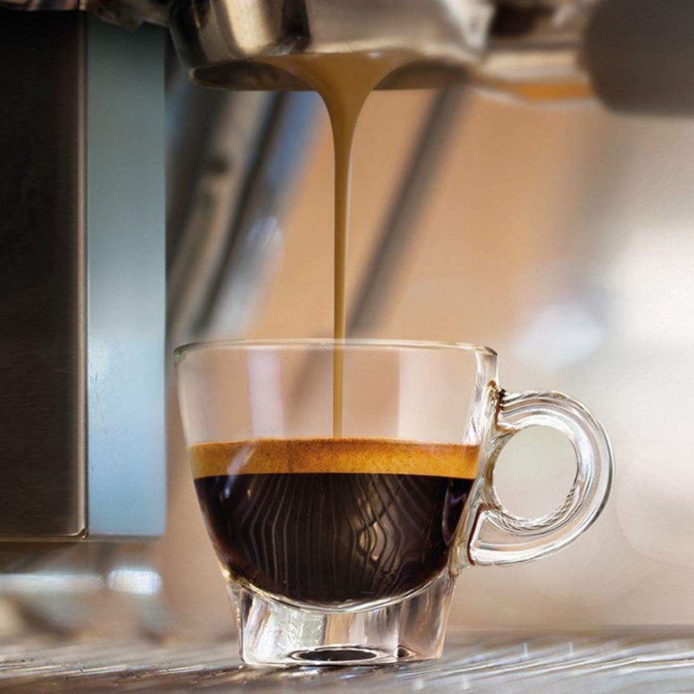 (Set Of 6) Ocean Caffe High Quality Espresso Cup With Saucer, 70ml